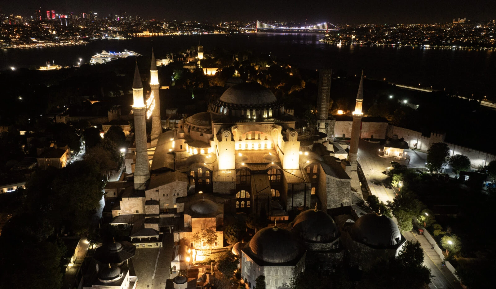 İstanbul’un Ayasofya Camii olarak 4. yılını 25 milyon ziyaretçi ile kutluyor