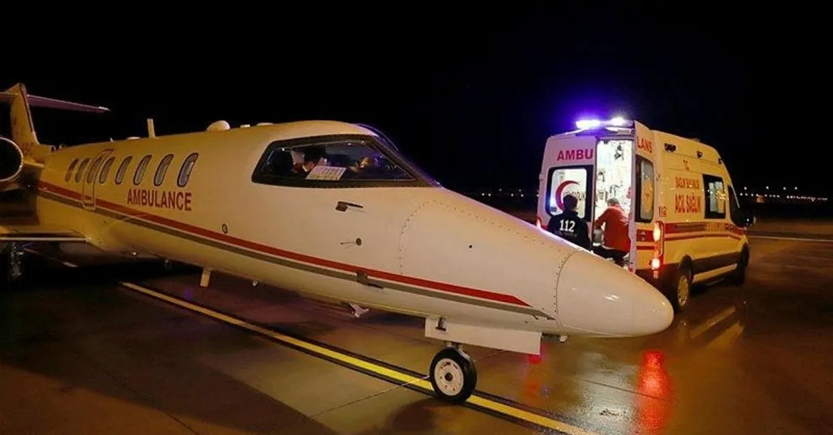 Yenidoğan Bebek İstanbul’a Ambulans Uçakla Sevk Edildi – Sabah